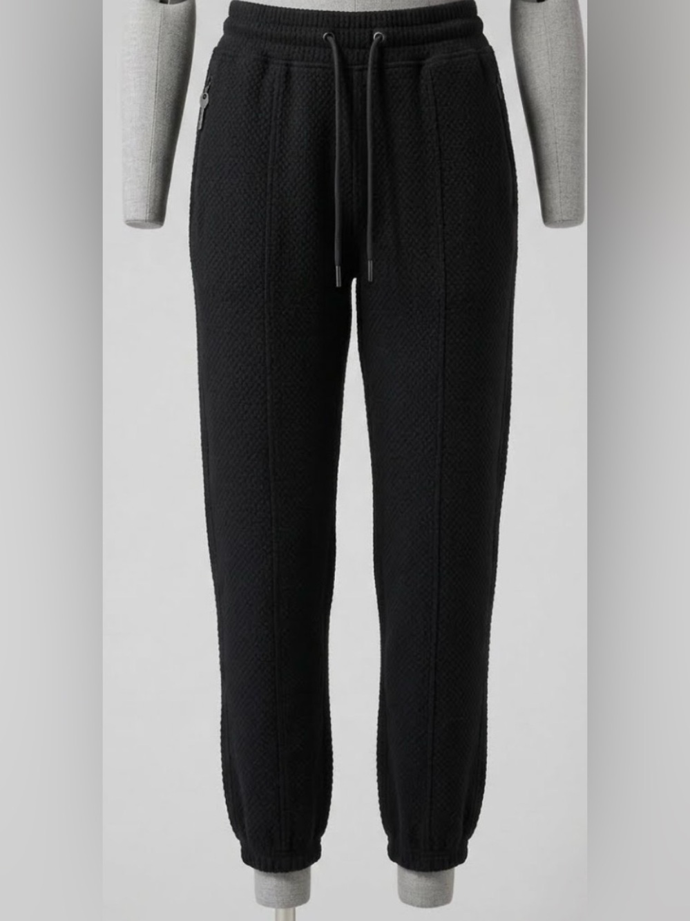 Old Navy Black Knit Drawstring Jogger Pants